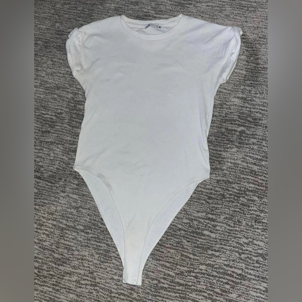 Zara White Bodysuit